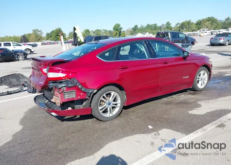2015 Ford Fusion Hybrid Se из США, поврежденный, VIN 3FA6P0LUXFR229563